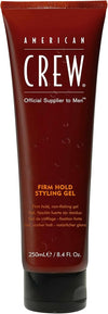 American Crew Men's Styling Gel, Firm Hold & High Shine, 8.4 fl oz | Firm-hold, non-flaking styling hair gel. For textured definition, frizz-free hair and high shine finish. Moisturizing.