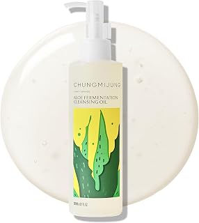 Aloe Fermentation Cleansing Oil, Hydrating and Gentle Cleanser, Makeup Blackhead Remover, Olea Europaea (Olive) Fruit Oil, All Skin Types, Korean Skin Care 6.7 fl.oz. / 200ml