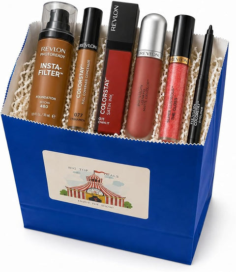 BIGTOPDEALSUSA 6-Piece Full Face Makeup Gift Box Set