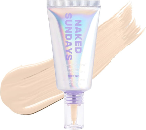 Naked Sundays BeautyScreen Peptide Foundation Tint SPF50, 1 Fair Neutral - Personal Care