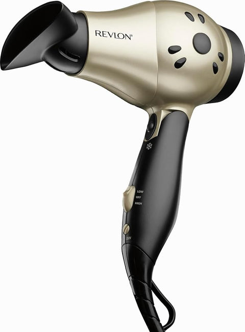 Revlon 1875W Compact Folding Handle Hair Dryer | Great for Travel - Personal Care