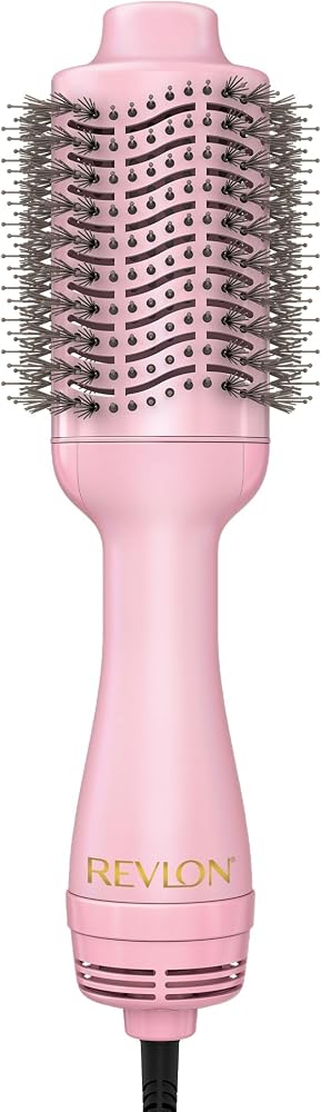 Revlon One-Step Volumizer Hair Dryer and Styler, 2.8 in Barrel, Pink Fizz - Personal Care