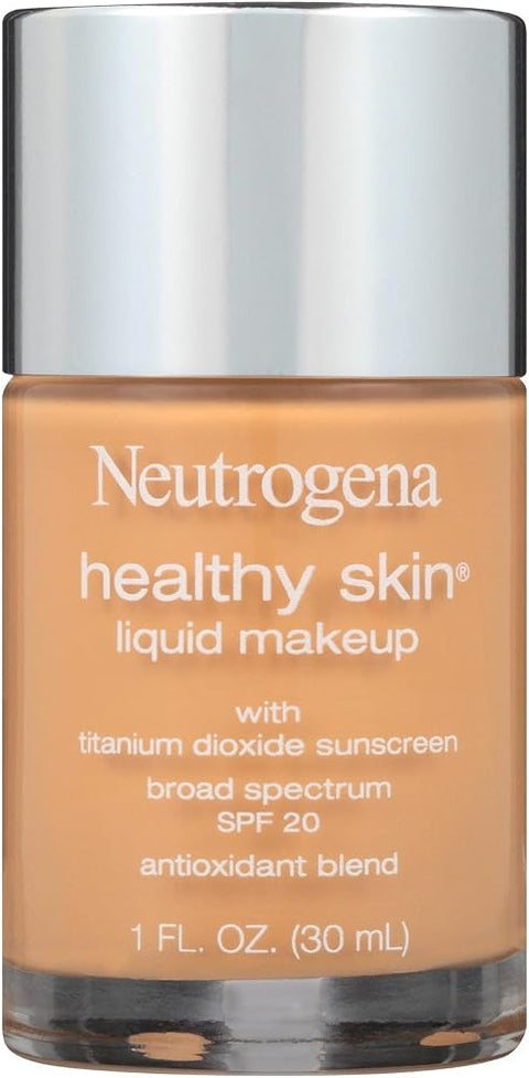 Neutrogena Healthy Skin Liquid Makeup, SPF 20, 85/Honey, 1 Fluid Ounce