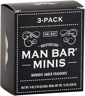San Francisco Soap Company Hair & Body Mini Bars, Midnight Amber, 3 x 4 oz - Personal Care