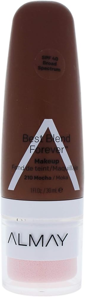 Almay Best Blend Forever Foundation, Moca, 1 fl. oz., SPF 40 Broad Spectrum - Face Makeup - Beauty - Mocha