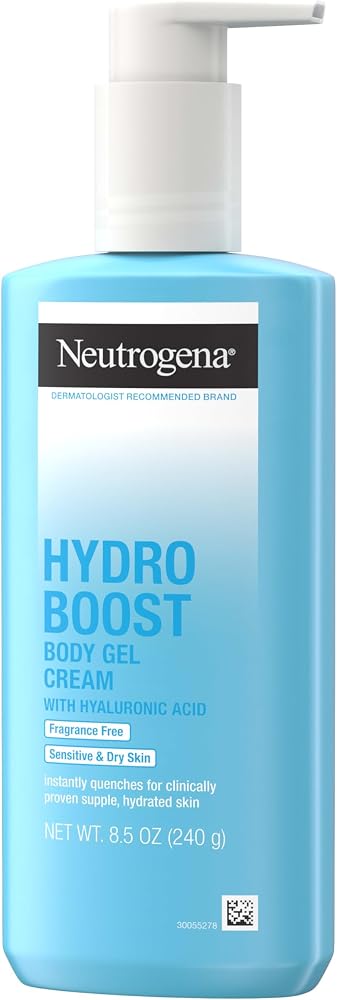 Neutrogena Hydro Boost Body Gel Cream, Fragrance Free, 8.5 oz - Personal Care