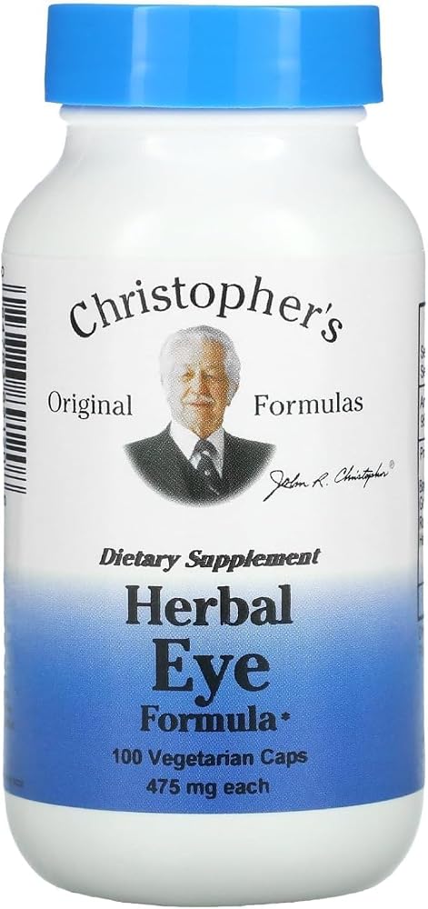 Christopher's Original Formulas Herbal Eye Formula - Natural Eye Support with Whole Food Herbs - Pack of 6