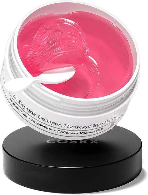 COSRX Pink Peptides Collagen Hydrogel Eye Patch for Puffy Eyes (60)
