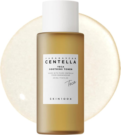 Skin1004 Madagascar Centella TECA Soothing Toner, 50X Centella Toner for Soothing & Moisturizing, Centella Essence with TECA & PDRN, LHA for Gentle Exfoliation, Korean Skin Care, 7.10 fl.oz / 210ml