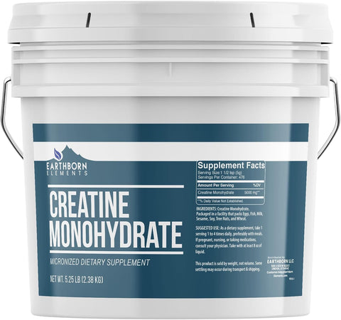 Earthborn Elements, Creatine Monohydrate, 5.25 Lb