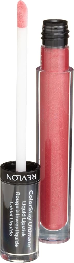Revlon ColorStay Ultimate Liquid Lipstick, Premium Pink, 0.1 Ounces - Lip Makeup - Beauty - 006 Ultimate Orchid - 0.1 Ounce (Pack of 2)