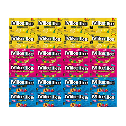 Generic Candy Assortment - Mike and Ike, Various Flavors, 24 x 0.78 oz Portions