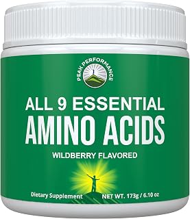 All 9 Essential Amino Acids Powder. Pre + During + Post Workout EAAs + BCAA
