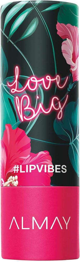 Almay Lip Vibes Lipstick, Love Big, 0.14 oz