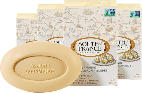 Sof Sweet Almond Moisturizing Bar Soap, Coconut Oil & Shea Butter - Personal Care
