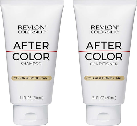 REVLON ColorSilk After Color Shampoo & Conditioner Bundle, 2 pack