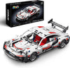 Nueris 1:18 Technic Super Sports Cars Model Sets - 455 PCS Black Gold MOC Building Block Car Raceing Engineering Toys - Gift Idea for Adults Boys Girls for Play and Display Collection