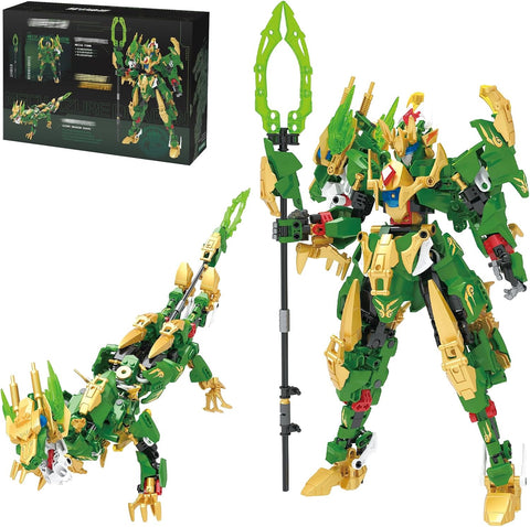 2-in-1 Transforming Robot Building Set, Ages 8+