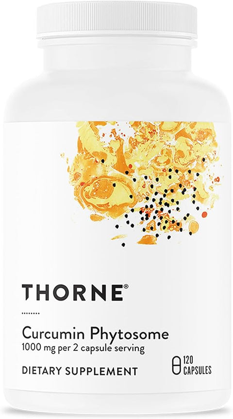 THORNE Curcumin Phytosome, 1,000 mg Curcumin Supplement, 120 Capsules