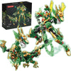 Transform Robot Dragon Rising Mech Building Block Set Gift for Boy