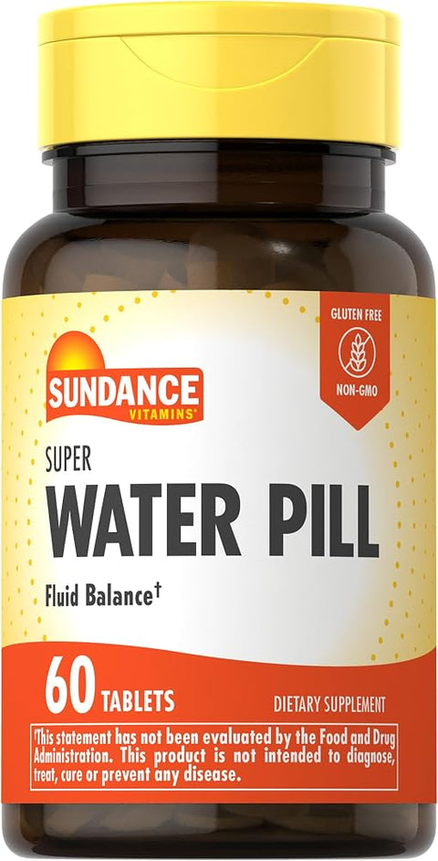 Sundance Water Pills Supplement | 60 Tablets | Fluid Balance