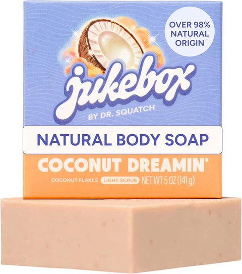 Jukebox Natural Women’s Bar Soap, Body Soap Bar (5oz) - Personal Care