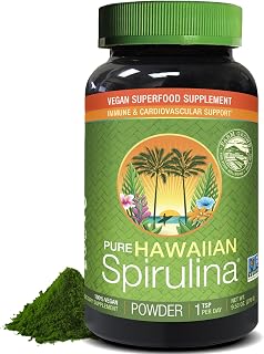 Nutrex Hawaii Pure Hawaiian Spirulina Powder, Vegan, Non-GMO, 9.53 oz