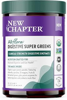 New Chapter All-Flora Digestive Super Greens Powder, 30 Servings