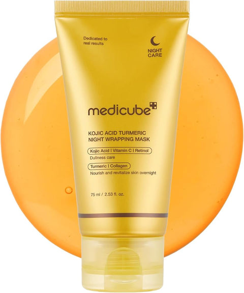 medicube Wrapping Mask Kojic Acid Turmeric- Overnight Peel Off Facial Mask