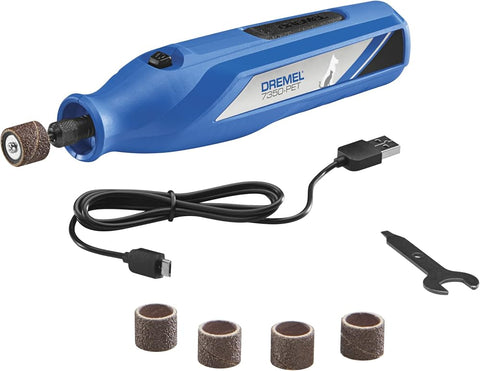 Dremel 7350-PET Dog Nail Grinder, Pet Grooming Kit for Dogs & Cats