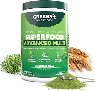 Greens+ Advanced Multi Raw Superfood Powder, Dietary Supplement | 9.4 oz