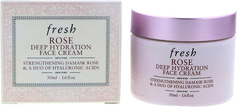 Fresh Rose Deep Hydration Strengthening Face Cream, 1.6 Ounce - Personal Care