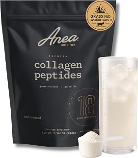 Anea Collagen Peptides, Collagen Peptides Powder, Unflavored, 30 Servings