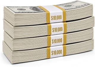 400Pcs Movie Prop Money Play Props Set for Theatrical Productions Film Making, Ideal for Creative Play, Theatrical Productions & Party Props
