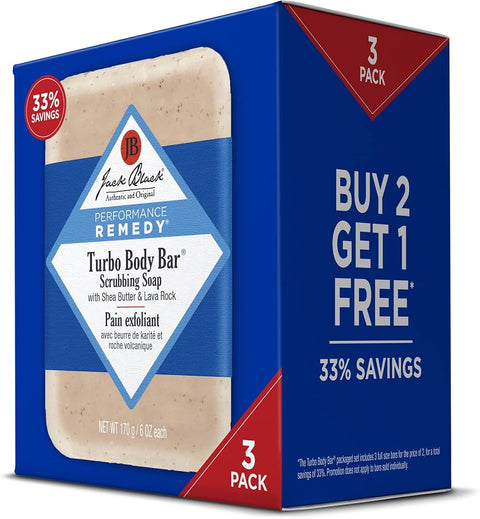 Jack Black Jack Black Turbo Body Bar Scrubbing Soap 6 Oz - Personal Care