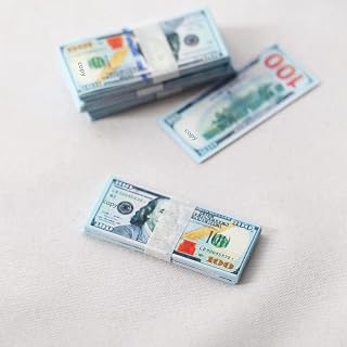 100 Pcs Mini Simulation Dollar Banknote ($100)