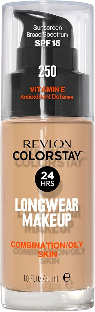 Revlon Colorstay Longwear Makeup Combo/Oily, 250 Fresh Beige, 1 fl oz