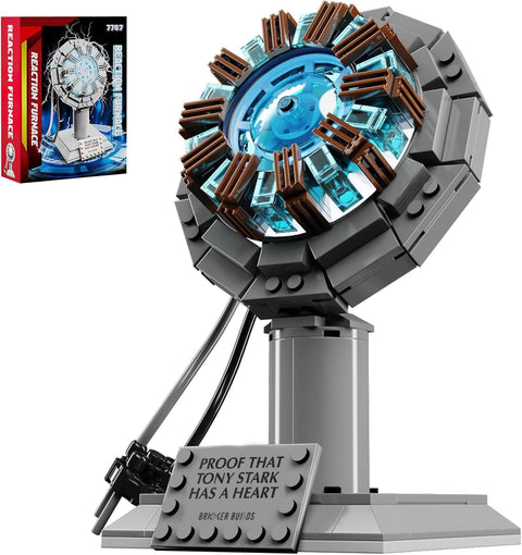 Arc Reactor Building Block Set, A Model Toy Proof that Tony Has A Heart,A Gift for Adults and Children