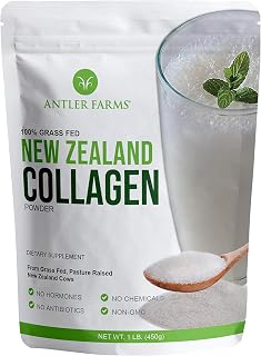 Antler Farms New Zealand Collagen Powder - Grass Fed, Unflavored, 1 lb