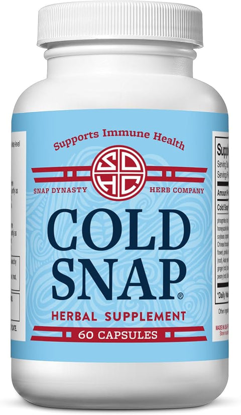 Snap Dynasty Herbal Immune Support Supplement Cold Snap, 60 Capsules