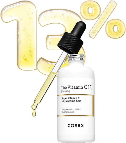 Cosrx 13% Pure Vitamin C Serum for Face, Hydrating Facial Serum, 0.67 oz - Personal Care