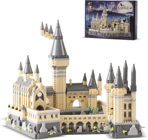 2680PCS Harry Magic Castle Micro mini Building Blocks Toys Sets(Gift Box)