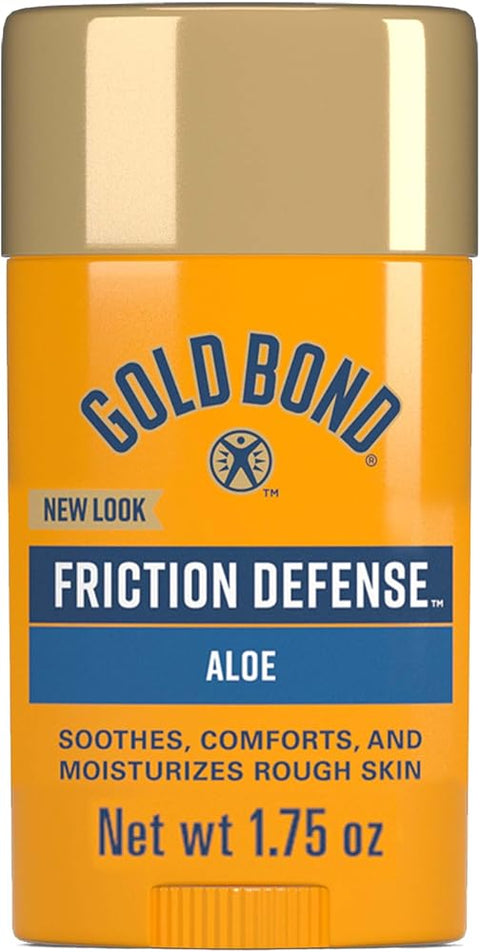 Gold Bond Friction Defense Stick, Anti Chafing Stick with Aloe, 1.75 oz.