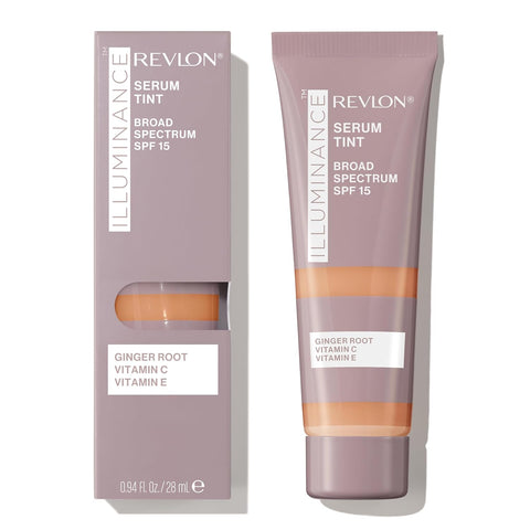 Revlon Illuminance Tinted Serum, Triple Hyaluronic Acid, Evens Out Skin Tone Over Time - Light Warm (0.94 Fl Oz)