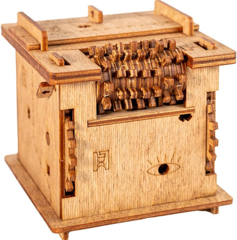 iDventure Cluebox Schroedinger's Cat, Brain Teaser Puzzle Box for Adults