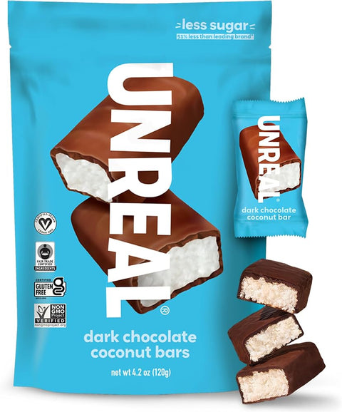 Unreal Choc Drk Ccnt Bar Bag 4.2 OZ