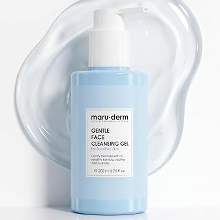 Maruderm Gentle Cleansing Gel for Sensitive & Atopic-Prone Skin 200 ML – Hydrating Face Wash with Panthenol – Soothes Dry, Irritated Skin, Supports Skin Barrier 6.76 Fl. Oz.