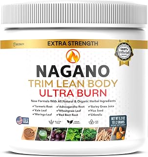 Lean Body Ultra Burn | Organic Greens Superfood Powder | Supports Energy, Detox, Digestion Vitality | Turmeric, Moringa, Wheatgrass, Ashwagandha | Gluten-Free, Vegan, Non-GMO | 5.3 oz (1)