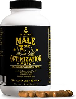 Ancestral Supplements Mofo Men's Beef Organ Capsule Supplement, 180 Ct