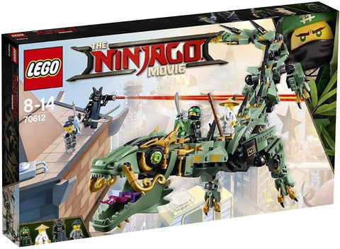 LEGO NINJAGO Movie Green Ninja Mech Dragon 70612 Ninja Toy with Dragon Figurine Building Kit (544 Pieces)